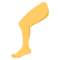 leg on platform EmojiOne