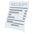 receipt on platform EmojiOne
