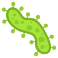 microbe on platform EmojiOne