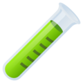 test tube on platform EmojiOne