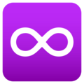 infinity on platform EmojiOne