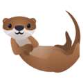 otter on platform EmojiOne