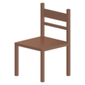 chair on platform EmojiOne