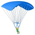 parachute on platform EmojiOne
