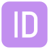 ID button on platform EmojiTwo