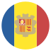flag: Andorra on platform EmojiTwo