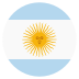 flag: Argentina on platform EmojiTwo