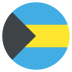 flag: Bahamas on platform EmojiTwo