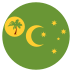flag: Cocos (Keeling) Islands on platform EmojiTwo