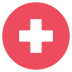 flag: Switzerland on platform EmojiTwo
