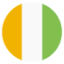flag: Côte d’Ivoire on platform EmojiTwo