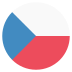flag: Czechia on platform EmojiTwo