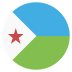 flag: Djibouti on platform EmojiTwo