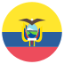 flag: Ecuador on platform EmojiTwo