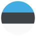 flag: Estonia on platform EmojiTwo