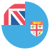 flag: Fiji on platform EmojiTwo