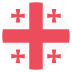 flag: Georgia on platform EmojiTwo