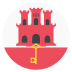 flag: Gibraltar on platform EmojiTwo