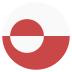 flag: Greenland on platform EmojiTwo
