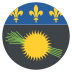 flag: Guadeloupe on platform EmojiTwo