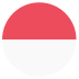 flag: Indonesia on platform EmojiTwo