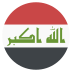 flag: Iraq on platform EmojiTwo