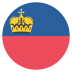 flag: Liechtenstein on platform EmojiTwo