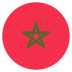 flag: Morocco on platform EmojiTwo