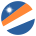 flag: Marshall Islands on platform EmojiTwo