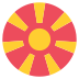 flag: North Macedonia on platform EmojiTwo