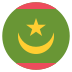 flag: Mauritania on platform EmojiTwo