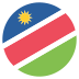 flag: Namibia on platform EmojiTwo
