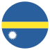 flag: Nauru on platform EmojiTwo