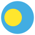 flag: Palau on platform EmojiTwo
