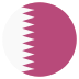 flag: Qatar on platform EmojiTwo
