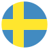 flag: Sweden on platform EmojiTwo