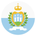 flag: San Marino on platform EmojiTwo