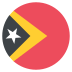flag: Timor-Leste on platform EmojiTwo
