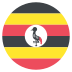 flag: Uganda on platform EmojiTwo