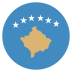 flag: Kosovo on platform EmojiTwo