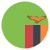 flag: Zambia on platform EmojiTwo