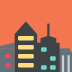 cityscape at dusk on platform EmojiTwo