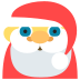 Santa Claus on platform EmojiTwo