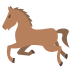 horse on platform EmojiTwo