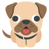 dog on platform EmojiTwo