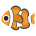 tropical fish on platform EmojiTwo