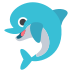 dolphin on platform EmojiTwo