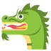dragon face on platform EmojiTwo