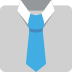 necktie on platform EmojiTwo