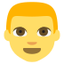 man on platform EmojiTwo